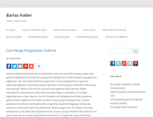 Tablet Screenshot of barlazhaber.com